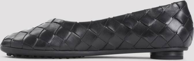 Bottega Veneta Zwarte Ballerina Schoenen voor Vrouwen Black Dames