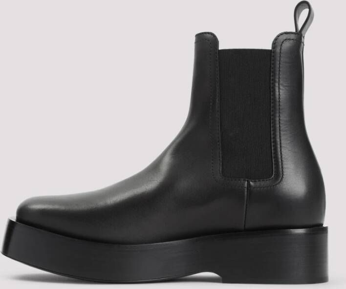 Bottega Veneta Zwarte Enkellaarzen voor Mannen Black Heren