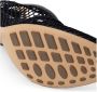 Bottega Veneta Zwarte leren enkelband sandalen Black Dames - Thumbnail 4