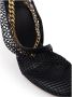 Bottega Veneta Zwarte leren enkelband sandalen Black Dames - Thumbnail 5