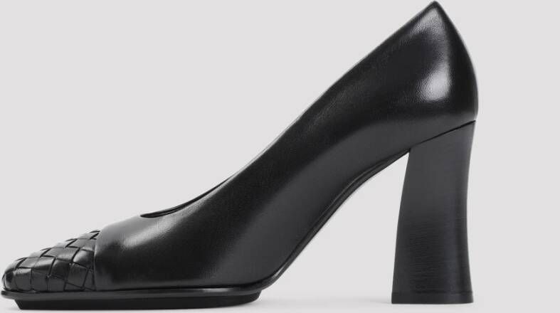 Bottega Veneta Zwarte Leren Pumps voor Vrouwen Black Dames