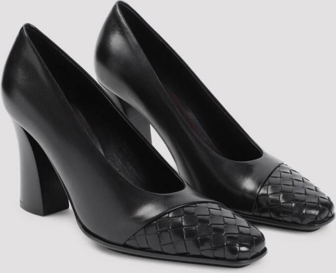 Bottega Veneta Zwarte Leren Pumps voor Vrouwen Black Dames