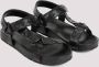 Bottega Veneta Zwarte Leren Slingback Sandalen Black Heren - Thumbnail 3