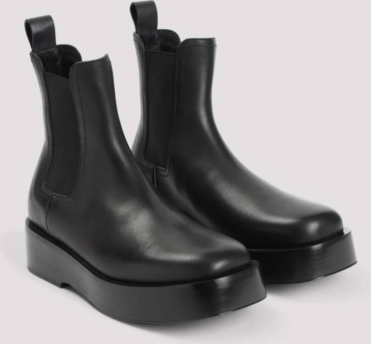 Bottega Veneta Zwarte Torino Chelsea Boot Black Heren