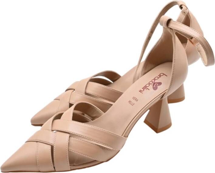 Braccialini Hakken Kalf Nude Stijl Beige Dames