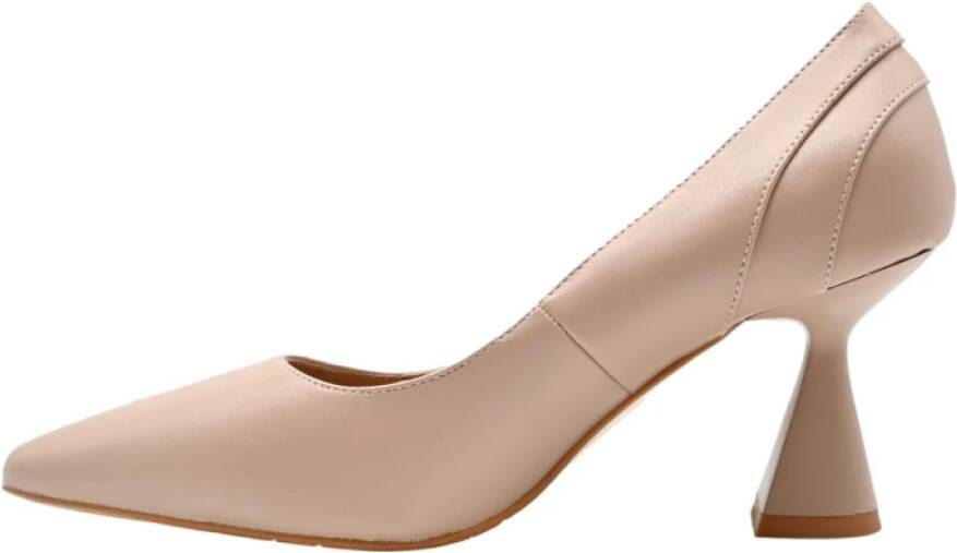 Braccialini Hoge hakken in naakt kalf Beige Dames