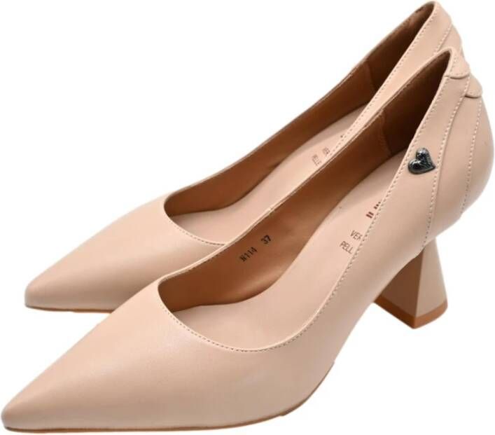 Braccialini Hoge hakken in naakt kalf Beige Dames