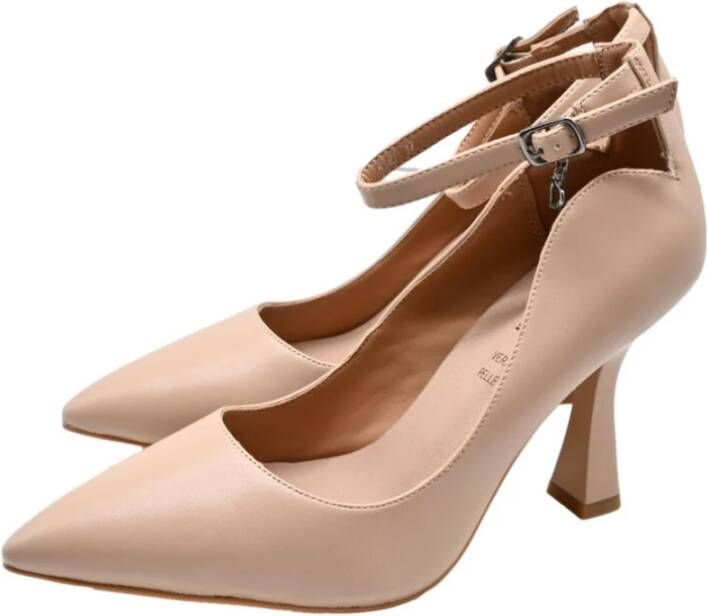 Braccialini Hoge hakken in naakt kalf Beige Dames