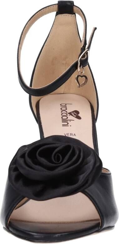 Braccialini Sandalen Zwart Black Dames