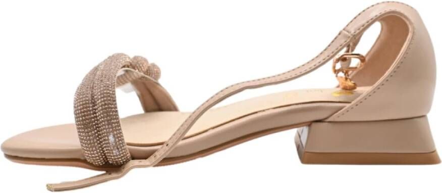 Braccialini Stijlvolle Nude Sandalen Multicolor Dames