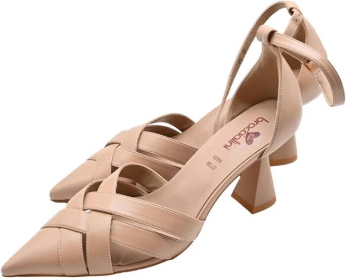 Braccialini Stijlvolle Sneakers F3 Calf Nude Pink Dames