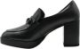 Braccialini Zwart Pewter Hoge Hak Schoenen Black Dames - Thumbnail 2