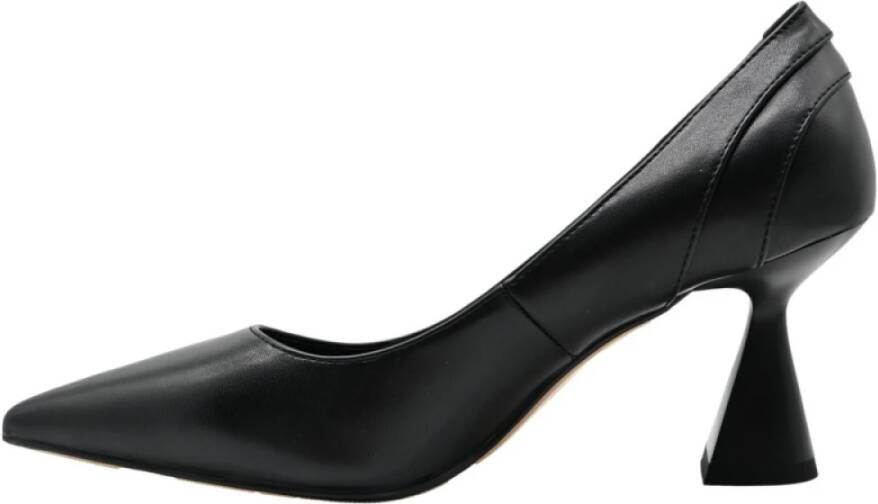 Braccialini Zwarte hakken Kalfsleer Black Dames