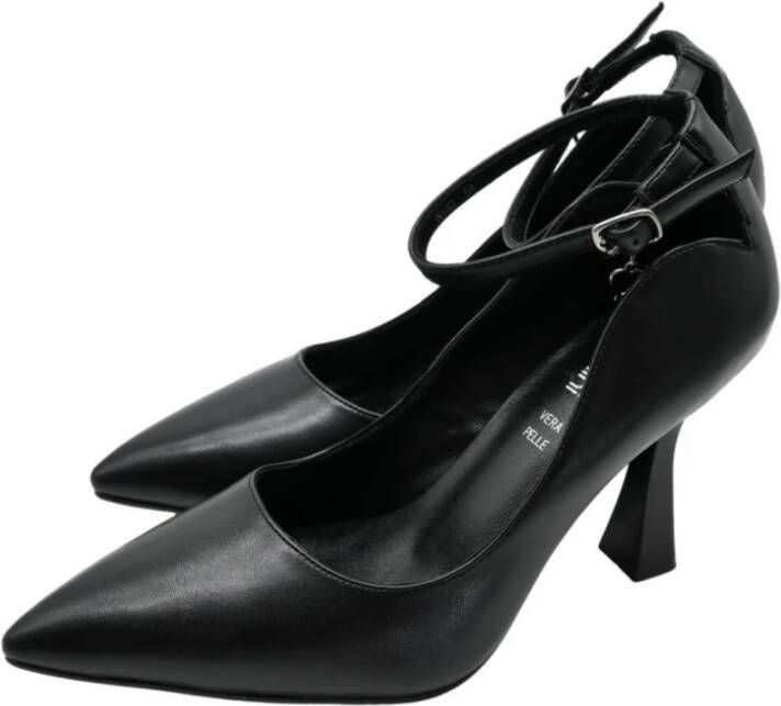 Braccialini Zwarte hakken schoenen Bcid240000061 Black Dames