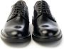 Brecos Blake Leren Derby Schoenen Rubberen Zool Black Heren - Thumbnail 5