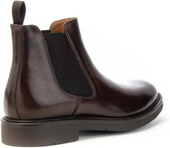 Brecos Chelsea Boot met elastische banden Brown Heren