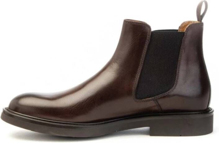 Brecos Chelsea Boot met elastische banden Brown Heren