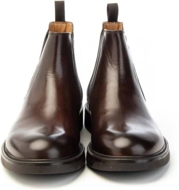 Brecos Chelsea Boot met elastische banden Brown Heren