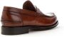 Brecos College Stijl Leren Loafer Schoenen Brown Heren - Thumbnail 3