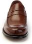 Brecos College Stijl Leren Loafer Schoenen Brown Heren - Thumbnail 5