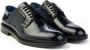 Brecos Derby Veterschoenen Leer Mannen Blue Heren - Thumbnail 2