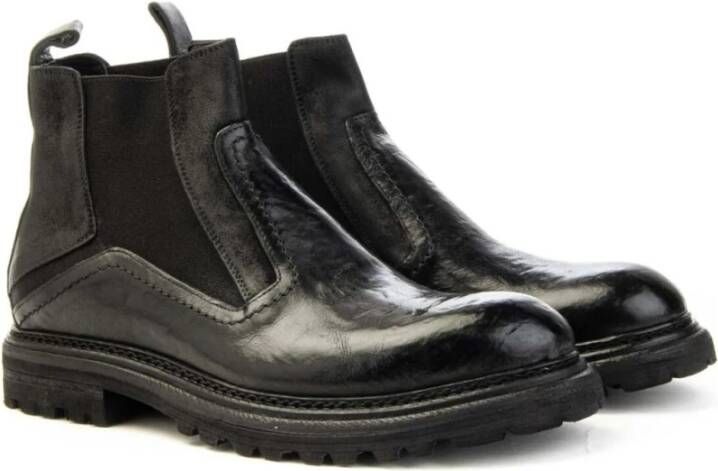 Brecos Elastico Chelsea Boots voor mannen Black Heren