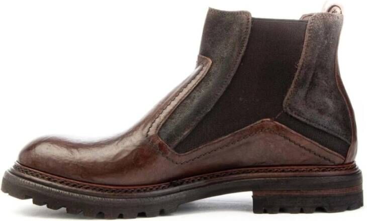 Brecos Elastische Chelsea Boots Heren Brown Heren