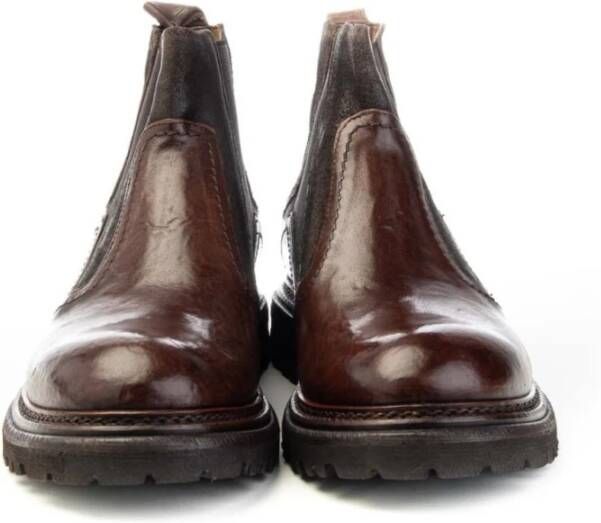 Brecos Elastische Chelsea Boots Heren Brown Heren