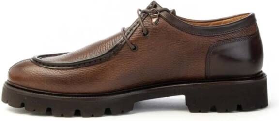 Brecos Extralight Ingenieur Loafer Kalfsleer Brown Heren