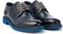 Brecos Handgemaakte Derby Schoenen Micro Zool Blue Heren - Thumbnail 2