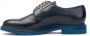 Brecos Handgemaakte Derby Schoenen Micro Zool Blue Heren - Thumbnail 4