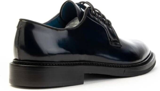 Brecos Met de hand vervaardigde herenschoenen Derby-stijl Blue Heren