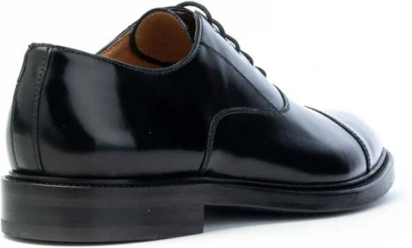 Brecos Oxford Veters Leren Schoenen Black Heren