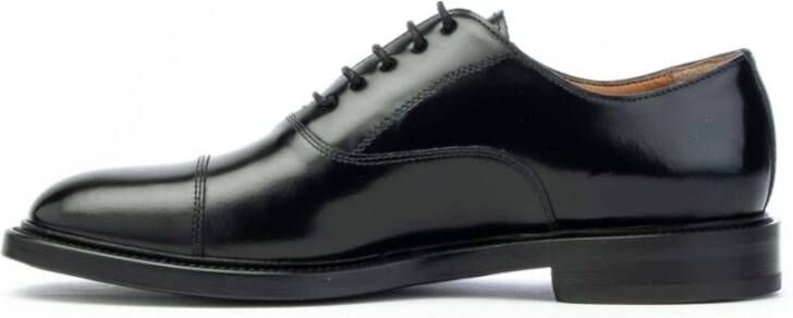 Brecos Oxford Veters Leren Schoenen Black Heren