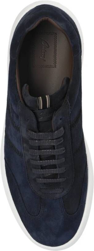 Brioni Sport Schoenen 'New Cassette' Blue Heren