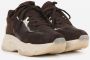 Bronx Baisley Dames Sneaker Koffieboon Havermelk Brown Dames - Thumbnail 3