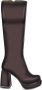 Bronx Elegante High Boot coffee bean Brown Dames - Thumbnail 3