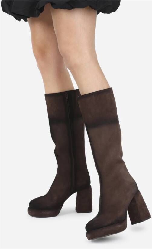 Bronx Elegante High Boot coffee bean Brown Dames