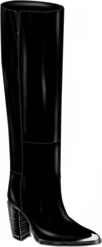 Bronx Elegante High Boot zwart Black Dames