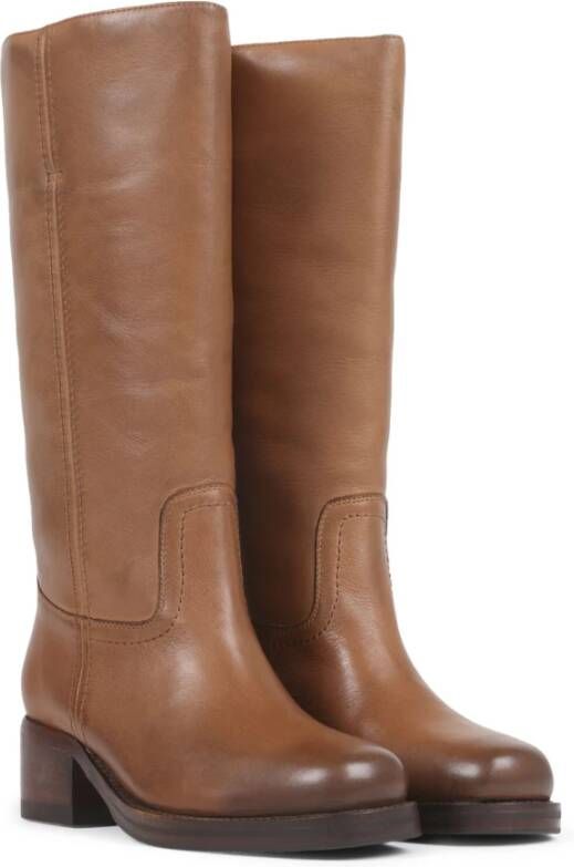 Bronx Ky-ley Laarzen in Cognac Brown Dames