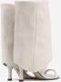 Bronx Nostalgische Skirt Boot Sandalen Off White Dames - Thumbnail 5