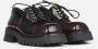 Bronx Urban Low Shoe Zwart Bordeaux Brown Dames - Thumbnail 4