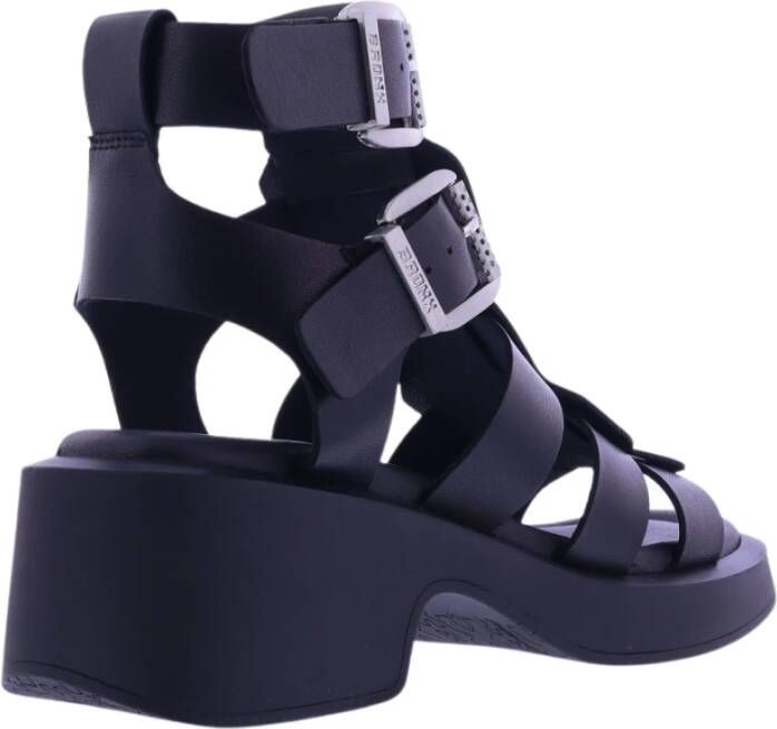 Bronx Vita-Sandal Zwart Dames