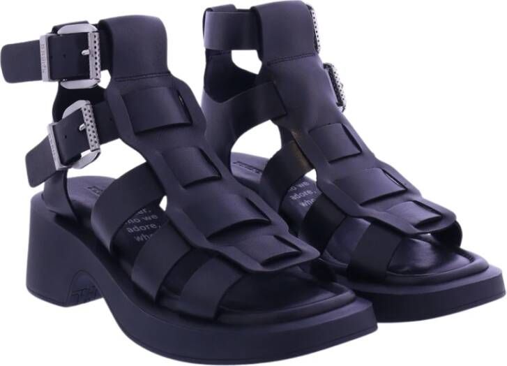 Bronx Vita-Sandal Zwart Dames