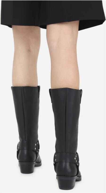 Bronx Western Rebel High Boot zwart Black Dames