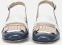 Brunate Blauwe Hak Handgemaakte Italiaanse Schoenen Blue Dames - Thumbnail 3