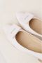 Brunate Witte puntige neus leren pump White Dames - Thumbnail 5