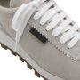 BRUNELLO CUCINELLI Beige Katoenen Vetersneakers Gray Dames - Thumbnail 4