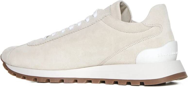 BRUNELLO CUCINELLI Beige Sneakers Beige Dames