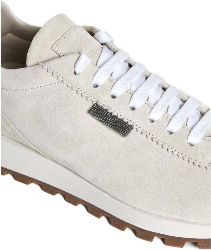 BRUNELLO CUCINELLI Beige Sneakers Beige Dames